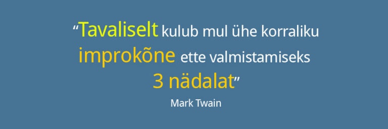 Improkõne pidamine