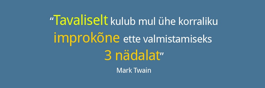 Improkõne pidamine